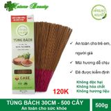 Nhang Tùng Bách Cao Cấp, Nhang Sạch Nhang Xanh không hoá chất an toàn cho sức khỏe