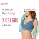 Áo tập Yoga, áo tập GYM, áo tập thể thao định hình Sankom Thụy Sỹ