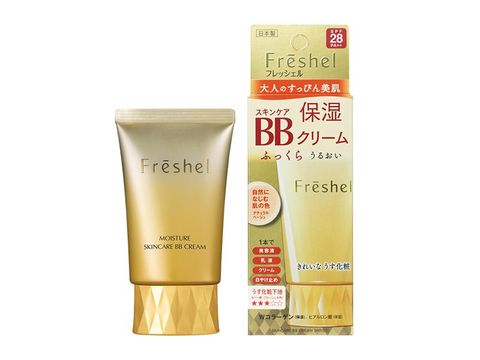 Kem nền trang điểm BB dưỡng ẩm chống nắng 5 in 1 Kaneno Freshel Moisture Skincare BB Cream SPF28 PA++