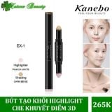 Bút tạo khối highlight che khuyết điểm 2 đầu Kanebo Kate 3D Parts Designer #EX-1 Natural Type