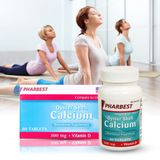 Viên uống bổ sung canxi chiết xuất từ vỏ sò Oyster Shell Calcium 500mg + Vitamin D