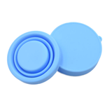 Cốc tiệt trùng cho cốc nguyệt san Aneer xếp gọn bằng silicon có nắp đậy dùng được trong lò viba microwave