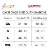 Quần gen định hình eo, bụng, đùi Sankom Thụy Sỹ sợi cao cấp: sợi tre, sợi nha đam, sợi ngọc trai, sợi làm mát