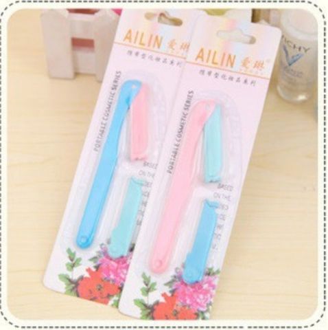 Bộ dao tỉa lông mày Ailin có đầu thay thế