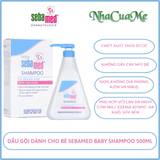 Dầu gội dịu nhẹ không cay mắt bé Sebamed Baby Children's Shampoo pH5.5
