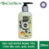 Dầu gội Ngừa Rụng Tóc Citrus Om Fountain tinh dầu Cam Quýt Bưởi