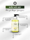 Dầu gội ngừa rụng tóc Gừng Sẻ & Sả Chanh Om Fountain 250ml
