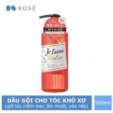 Dầu Gội Dành Cho Tóc Khô Xơ Kosé Cosmeport Je l'aime Relax Shampoo Soft & Moist 500ml