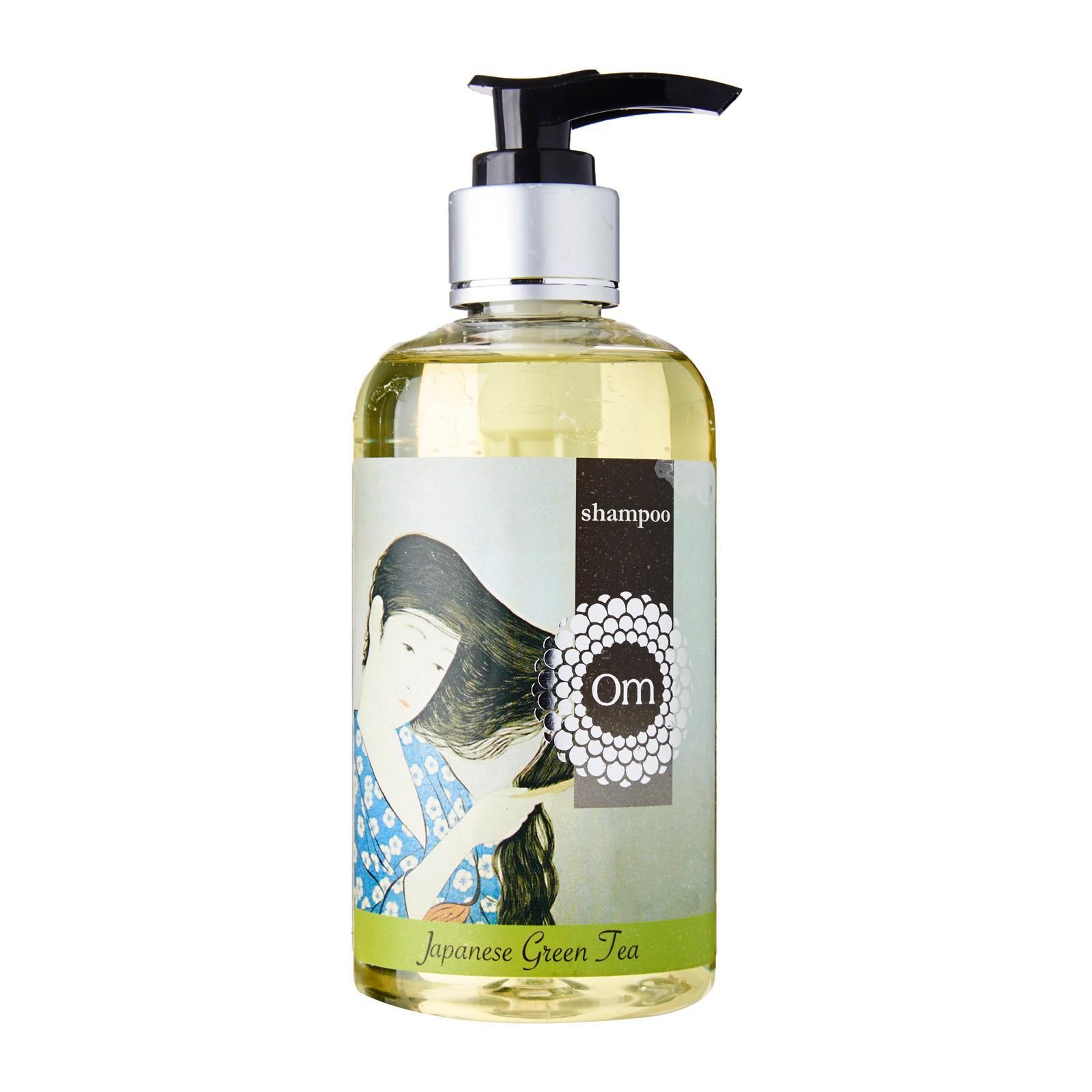 dầu gội phục hồi tóc hư tổn Om Fountain trà xanh
