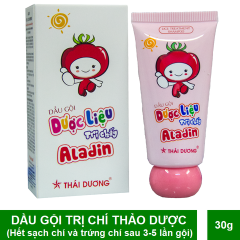 Dầu gội trị chí Aladin Nits & Lice Shampoo 30g