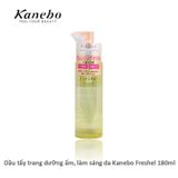Kanebo Freshel Cleansing Oil - Dầu Tẩy Trang Làm Sạch Sâu, Dưỡng Ẩm, Sáng Da Nhật Bản