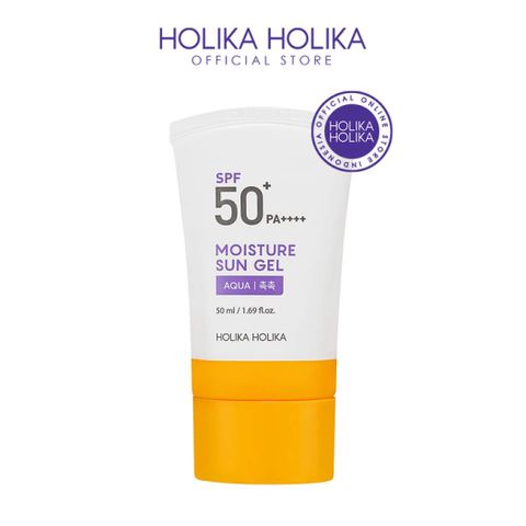 Kem Chống Nắng Dạng Gel Dưỡng Da Trắng Mịn Holika Holika Moisture Sun Gel SPF50+ PA++++