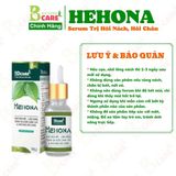 Serum hôi nách hôi chân Hehona kiểm soát mồ hôi, giảm thâm, khử mùi hôi nách, an toàn với bà bầu