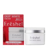 Kem dưỡng da ban đêm làm sáng da, trị nám và tàn nhang Kanebo Freshel Deep White Cream 35g