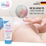 Kem ngăn ngừa và chống hăm tã cho bé Sebamed Baby Diaper Rash Cream pH5.5 (50ml)
