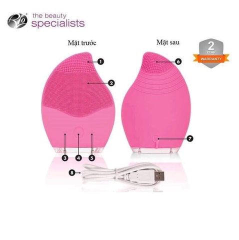 Máy rửa mặt Facial Deep Skin Cleanser Rio DeZac làm sạch sâu cho da tươi mới, mềm mại hơn