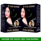 Nhuộm tóc dược liệu Thái Dương (màu đen) nhuộm tóc phủ bạc an toàn, lành tính từ thiên nhiên