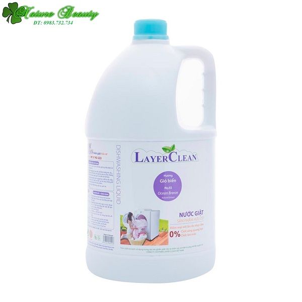 Nước giặt hữu cơ Layer Clean không chất tạo mùi