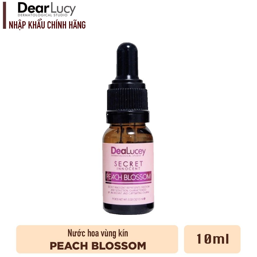 Nước hoa vùng kín DeaLucey Secret Innocent 10ml hương peach blossom lãng mạn
