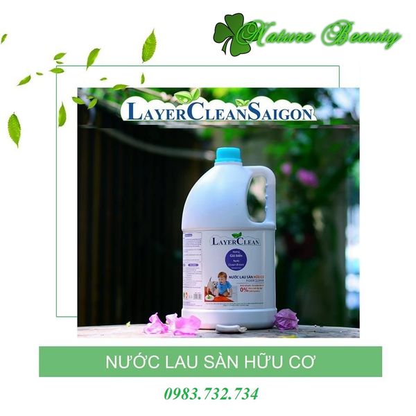 Nước lau sàn hữu cơ Layer Clean 5 lit – Nhà Của Mẹ
