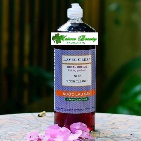Nước lau sàn hữu cơ Layer Clean 1.25l