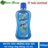 Nước súc miệng Thái Dương hương Bạc Hà 500ml