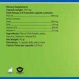 Viên uống dầu cá bổ sung DHA SupHerb Omega 3D 9 tháng 10 ngày từ Do Thái