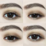 Phấn mắt Kanebo Kate Smoky Round Eyes tông xanh mạ GN-1