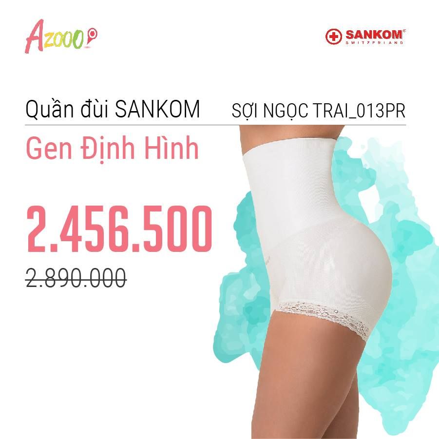 quần gen bụng định hình Sankom cao cấp sợi ngọc trai