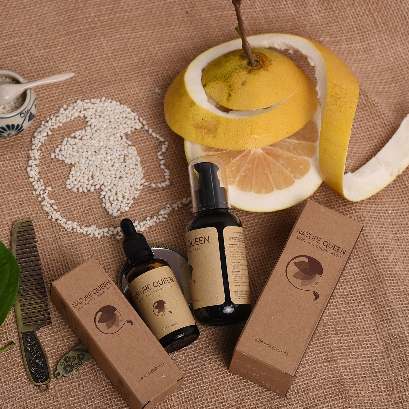 serum mọc tóc Nature Queen