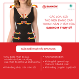 Áo Lót Ren Định Hình Sankom Thụy Sỹ cao cấp, áo nâng ngực không gọng kim loại