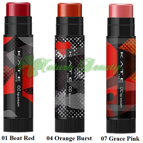 Son môi dưỡng ẩm chống nắng có màu Kanebo Kate CC Lip Cream SPF8/PA+