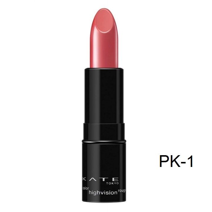 son lì lâu trôi Kanebo Kate Color Highvision Rouge màu PK-1