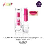 Son trái tim, son dưỡng ẩm mềm mịn lâu trôi Holika Holika Heartful CHIFFON