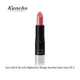 Son môi lì lâu trôi Kanebo Kate Color Highvision Rouge, son kem lì, màu hồng pha cam nhẹ, PK-1