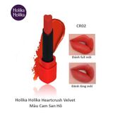 Son Lâu Trôi, Son Dưỡng Ẩm Mềm Mịn, Son Thỏi Trái Tim  Holika Holika Heartcrush Lipstick Comfort Velvet