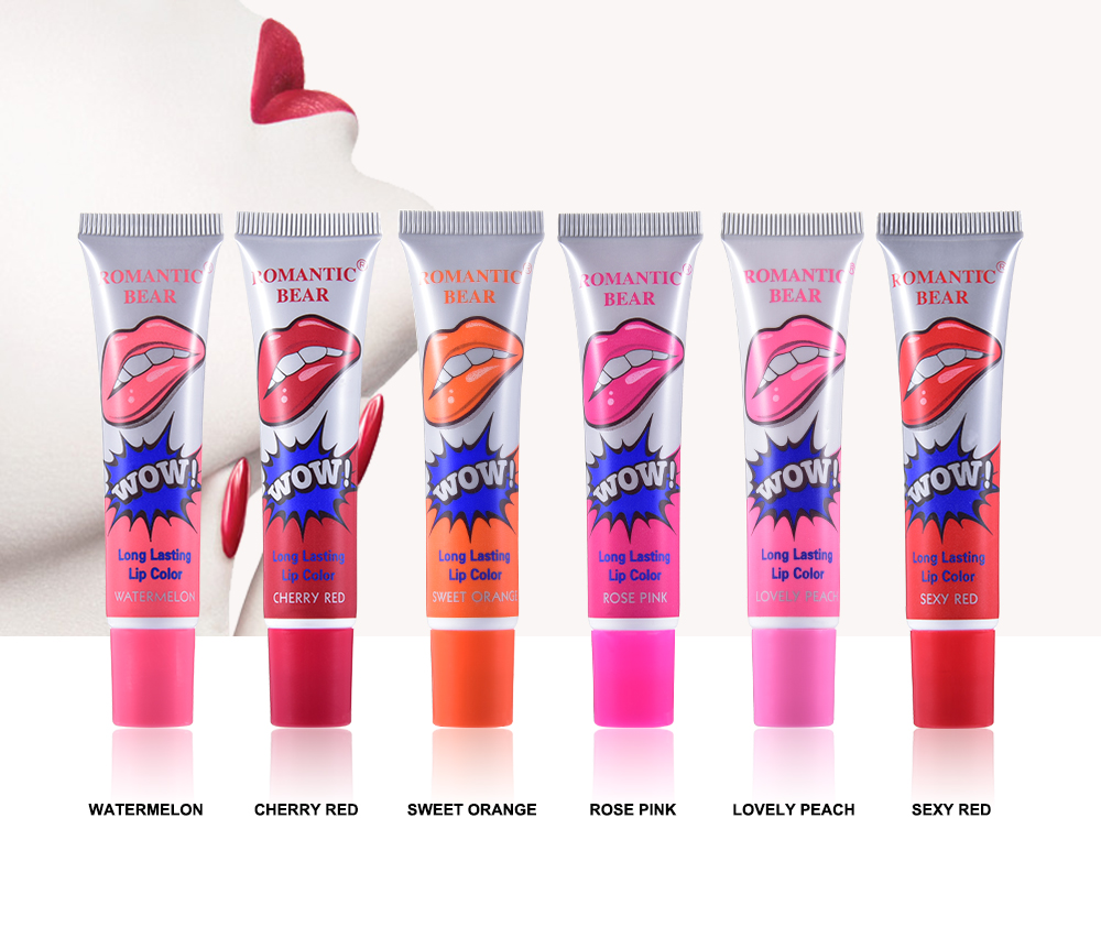 Labial Resistente al Agua x6: ¡Color natural y duradero! - Labial Resistente al Agua x6