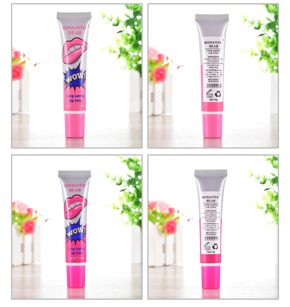 Labial Resistente al Agua x6: ¡Color natural y duradero! - Labial Resistente al Agua x6