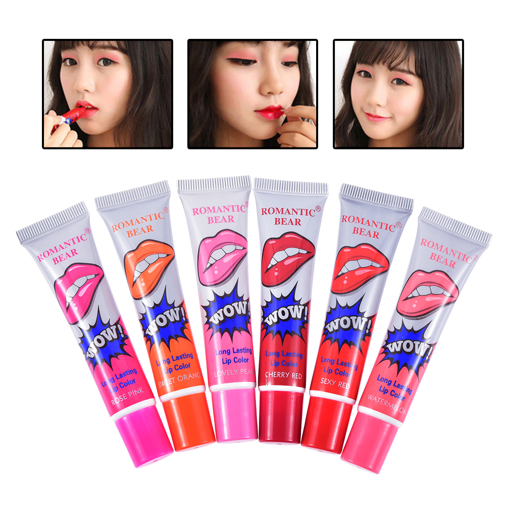 Labial Resistente al Agua x6: ¡Color natural y duradero! - Labial Resistente al Agua x6