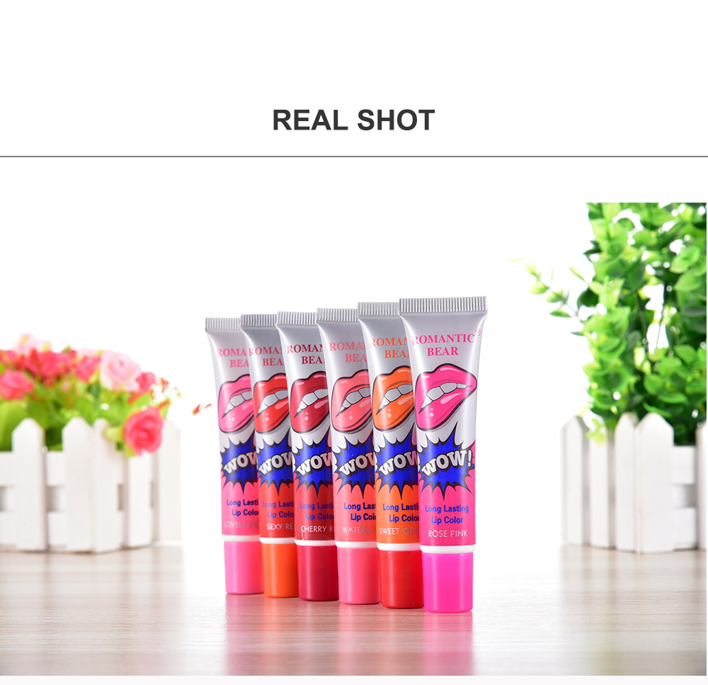 Labial Resistente al Agua x6: ¡Color natural y duradero! - Labial Resistente al Agua x6
