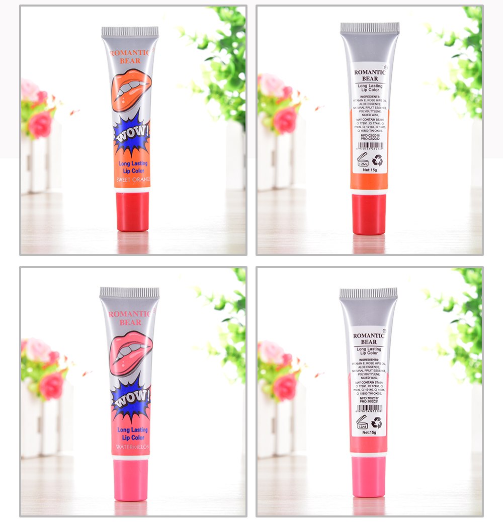 Labial Resistente al Agua x6: ¡Color natural y duradero! - Labial Resistente al Agua x6