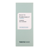 Sữa rửa mặt tạo bọt Thank You Farmer Back To Pure Daily 200ml