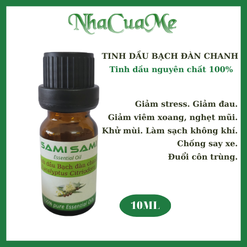 Tinh dầu bạch đàn chanh thiên nhiên SAMI SAMI 10ml