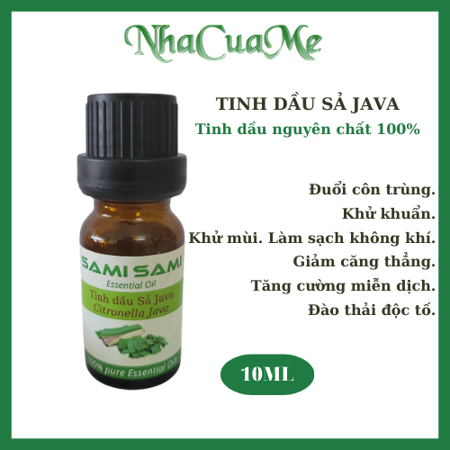 Tinh dầu sả java thiên nhiên SAMI SAMI 10ml