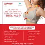 Quần gen định hình eo, bụng, đùi Sankom Thụy Sỹ sợi cao cấp: sợi tre, sợi nha đam, sợi ngọc trai, sợi làm mát