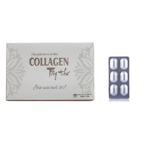Viên uống làm đẹp da, mờ nám, tàn nhang Collagen Tây Thi