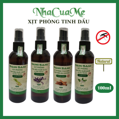 xịt phòng tinh dầu đuổi muỗi SAMI SAMI 100ml