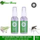 Xịt chống muỗi Tinh Dầu Sả java Om Fountain, Xua muỗi và các loại côn trùng hiệu quả, an toàn