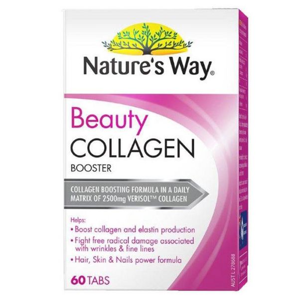 Viên uống Nature’s Way Beauty Collagen Booster 60 viên