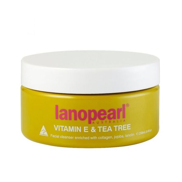 Sữa rửa mặt Lanopearl Vitamin E & Tea Tree 250ml của Úc